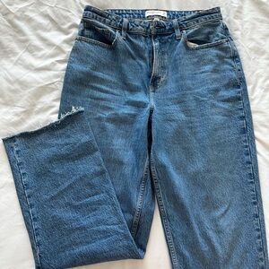 Abercrombie & Fitch Blue Straight Leg Jeans